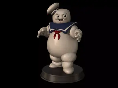Stay Puft Marshmallow Man 3D print model