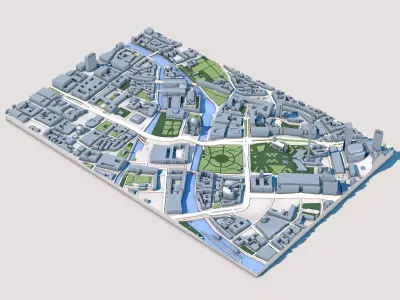 Berlin Cathedral Germany 3D model