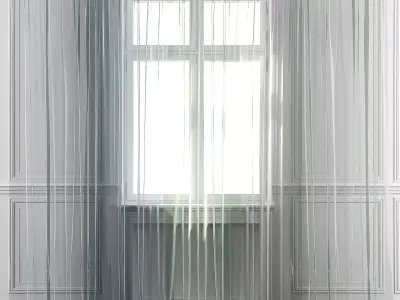 Curtain Set 23 3D model