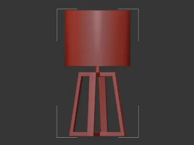 desk lamp Cortaderas 3D model