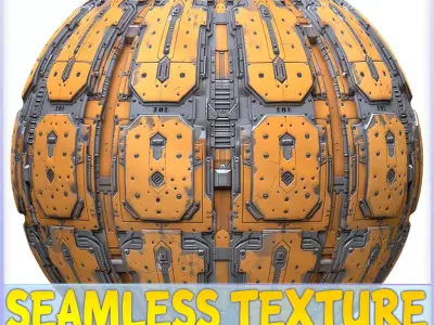 Sci-FI Seamless Texture Texture 18