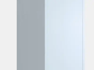 HELMER HELMER Drawer unit with casters Low-poly 3D model