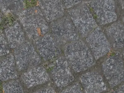 Cobblestone Road Tile 3D model