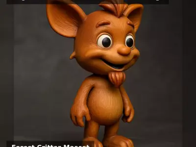 Whimsical Character Pack - Kitbash High-Poly Figure Collection 3D print model