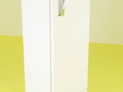 Refrigerator detailed model 3D model