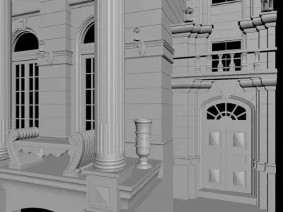 golestan building 3D model