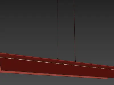 Tech Lighting Span Linear Suspension 3D model