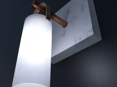 federico peri wall lamp 3D model