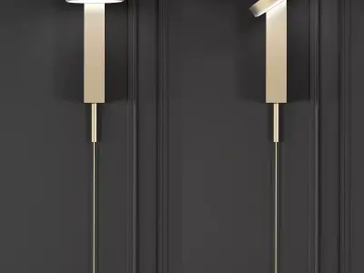 DENZYL clock hanging 3D model