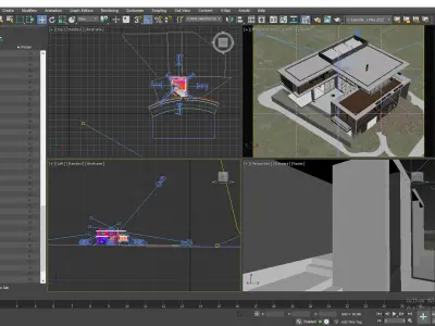 Modern House 3D model 30