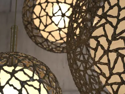 C-U C-ME Pendant Lights 3D model