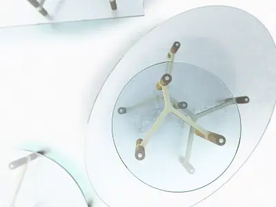 Helix Table Collection 3D model