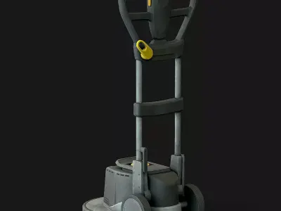 Floor Cleaner Low-poly 3D model