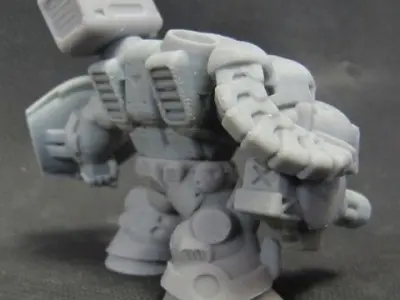 CHIBI-TECH SD - UNDERSLUNG-KINETIC ARM     3D print model
