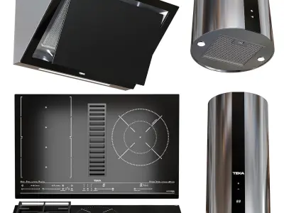 Teka Appliance collection 3D Model Pack