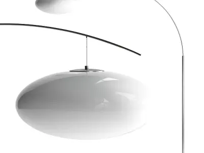Westwing Collection Aikido Arc Floor Lamp 3D model