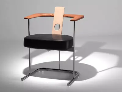 Daav modern chair 3D model