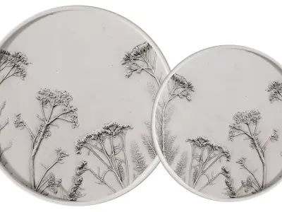 Botany Panel 3D model