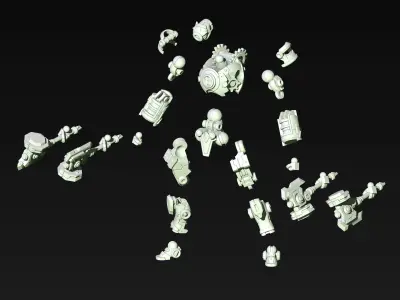 SA-15 Hermes 3D print model