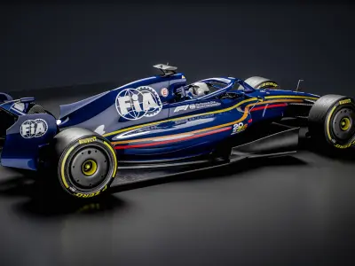  Formula 1 2026 Showcar F1 Race Car Concept 