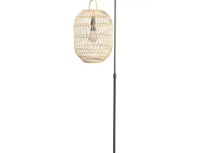 Bori Large Natural Lamp 3D model