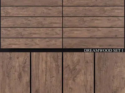 Yurtbay Seramik Dreamwood Set 1 3D model
