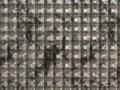 Full Silver Rust Metal Corrugated PBR Seamless Texture