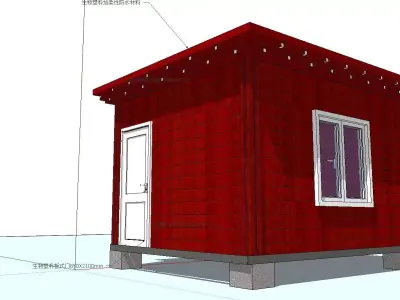 Creative Design-Holiday Cabin-0151 3D model