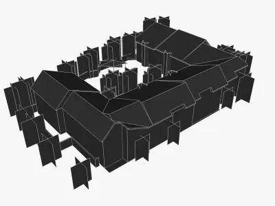 Aloha Lane Apartments Main Beach Low-poly 3D model