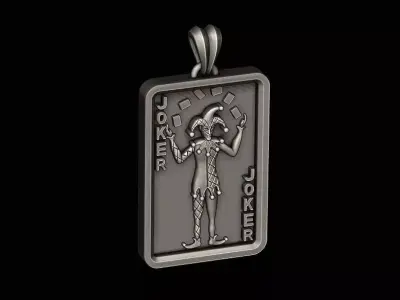 Joker pendant light 3D print model