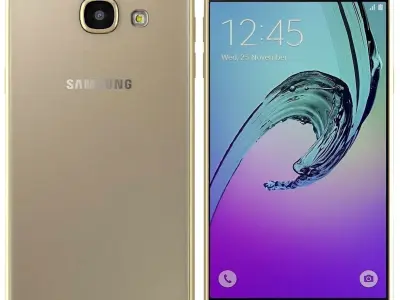 Samsung Galaxy A3 2016 Gold 3D model