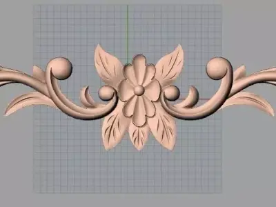 CNC 3D relief design STL format file used for artcam aspire E719 3D model