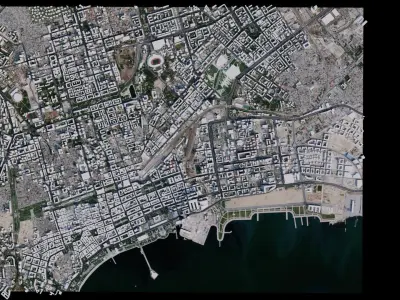 Baku - Azerbaijan 3D model