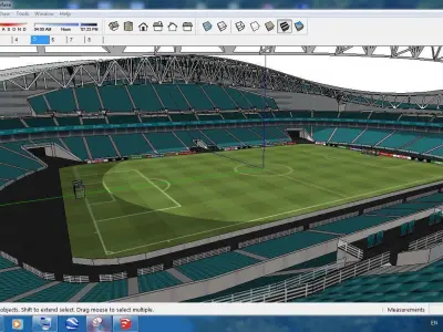 Pack 16 Stadium SKP 3D model