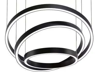 Untitled infinito led pendant light 3D model