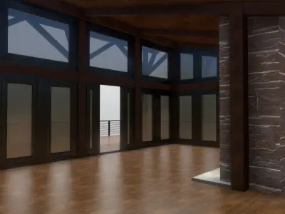Superfuntimes Incomplete Fancy Cabin 3D model