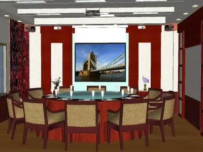 vacation spot-Resort-Fashion Leisure Hotel-0268 3D model