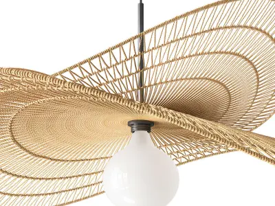 Valar Double Tier Pendant Light 3D model