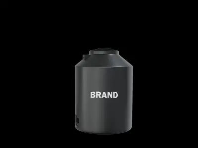 Plastic Water Storage Tank 3D model