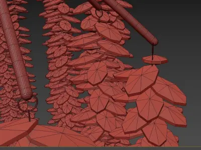 De Rossi Crystal Chandelier 3D model