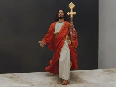 The 3D Reflection of Authority and Compassion 3D print model