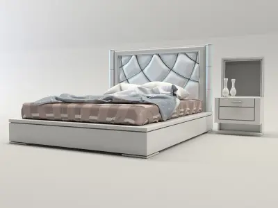 bed 2 Roisss 3D model 3D model