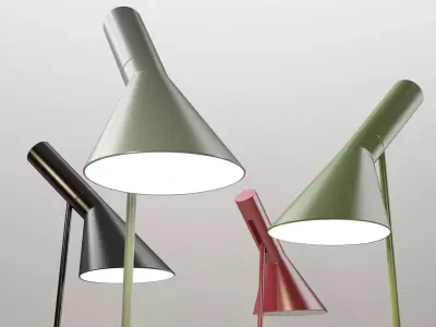 AJ Floor Lamp 3D model
