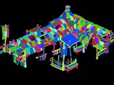 Station - Inn 03 3D model