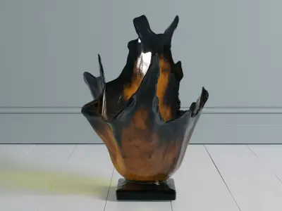 Lava Light Ball 3D model