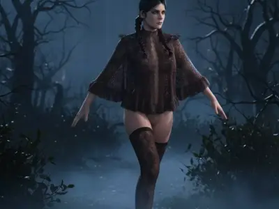 PHILIPPA EILHART The Blind Sorceress 3D model