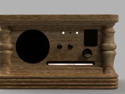 Vintage Radio 3D model purchase