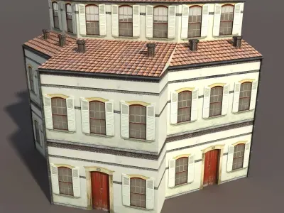 Apartment House 3D model