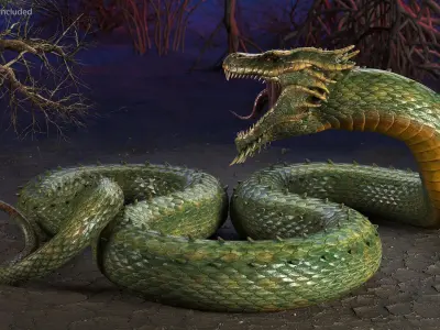  Mythical Dragons Realistic Collection 2 