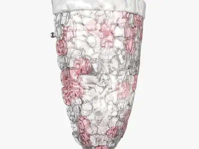 60462x Murano Lightstar Sconce 3D model